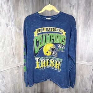 Notre Dame Vintage 1988 Championship Shirt